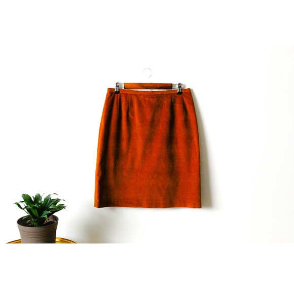 Harve Benard Solid Pencil Skirt - Picture 1 of 7